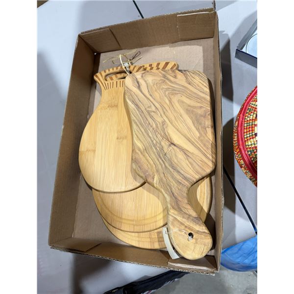 Wood cutting/charcuterie, board boards