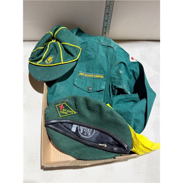 Boy Scouts and wolf cub uniforms