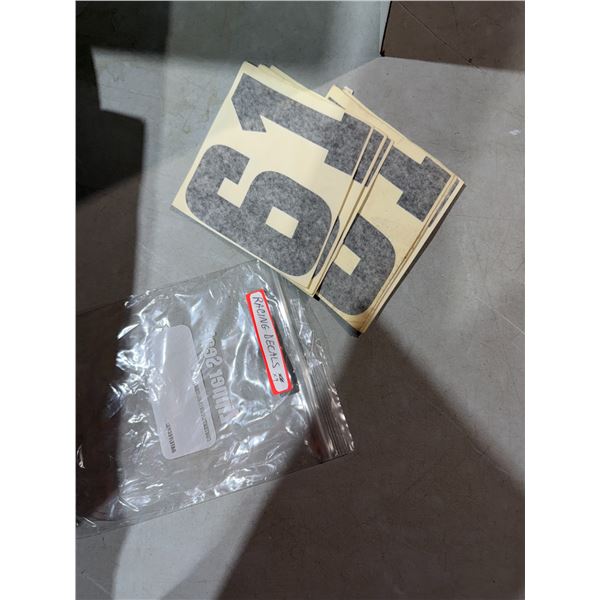 Racing decals