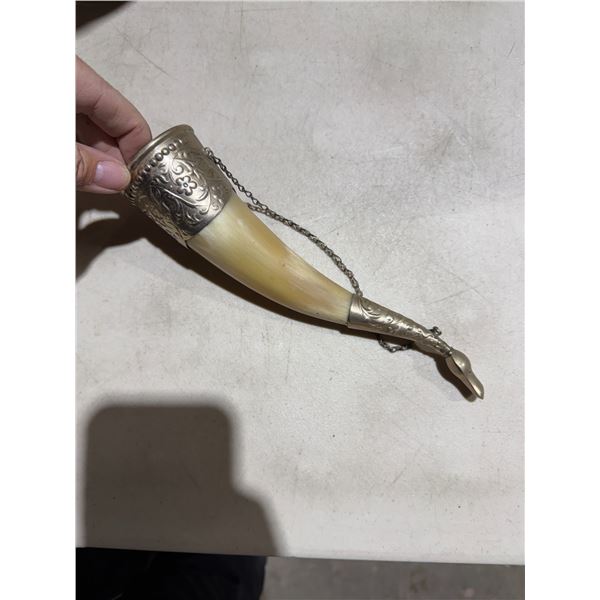 Vintage Drinking Horn