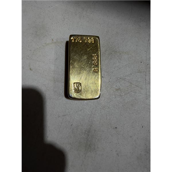 vintage gold bar-style lighter