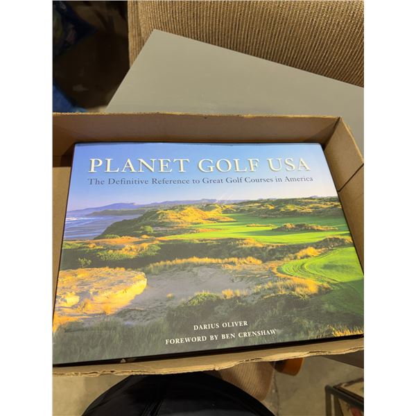 Planet golf USA, Coffee Table Boeuk