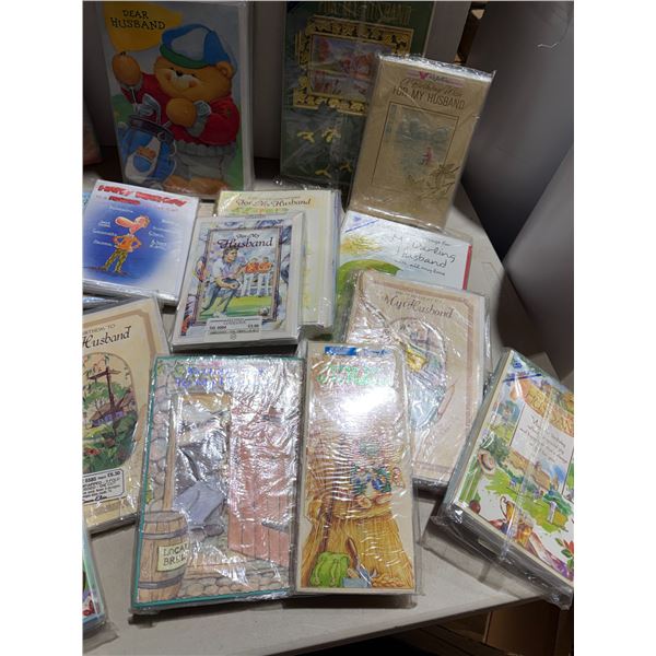 New Husband greeting cards