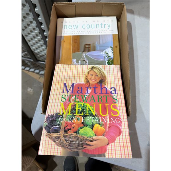 Martha Stewart a new country books