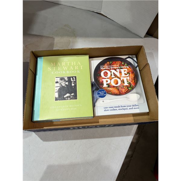 Martha Stewart cookbooks