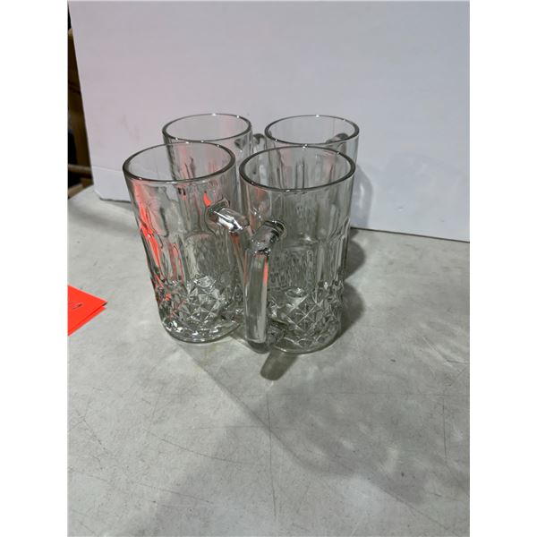 Vintage oh. S. L beer mugs.