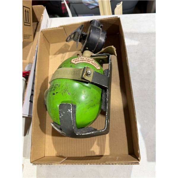 Breathing oxygen tank