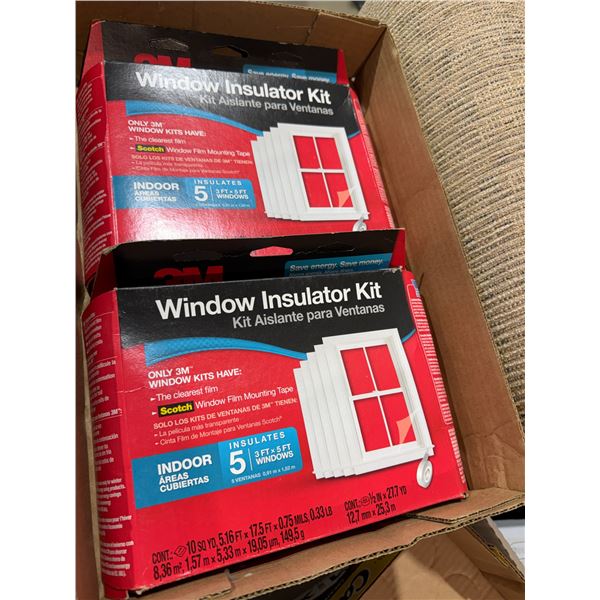 Window insulator kits