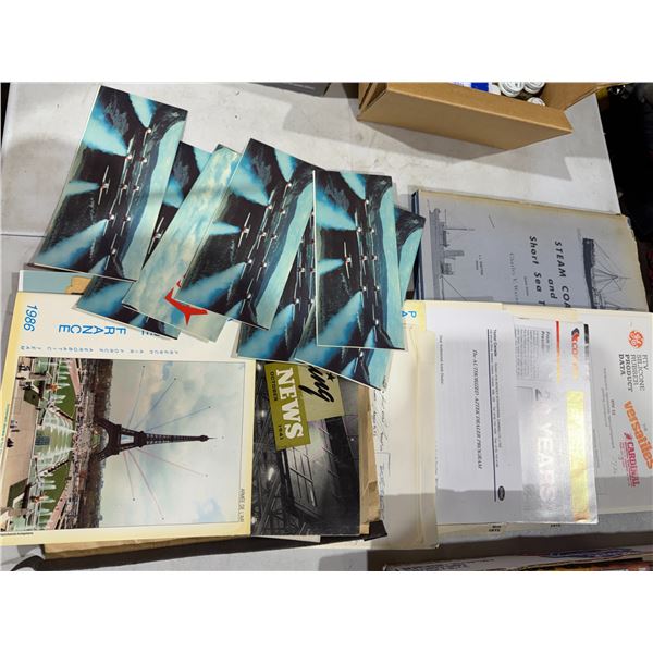 Vintage snowbird, pamphlets, magazine, magazines, steam coasters, and short traders, second edition 