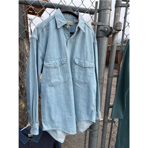 L. L. BEAN men's medium.