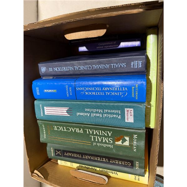 Vet, veterinary, and small animal books