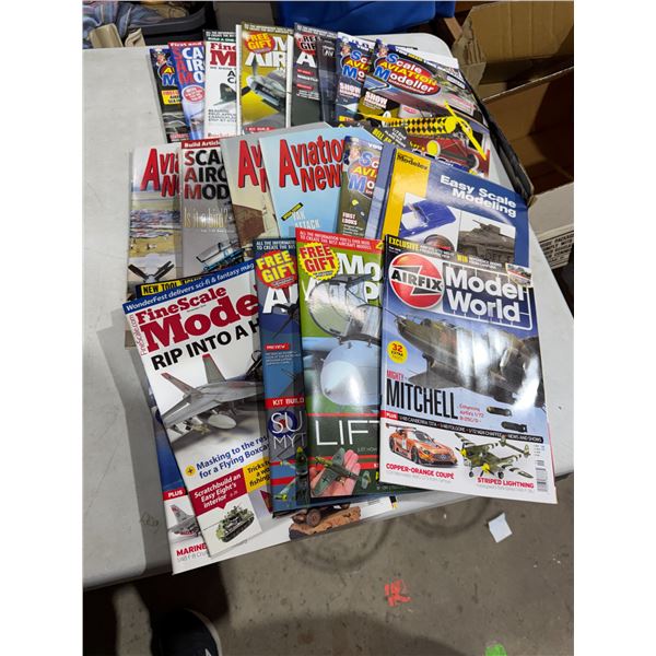 Modeling magazines, easy scale, modeling, model, world, air, fix, et
