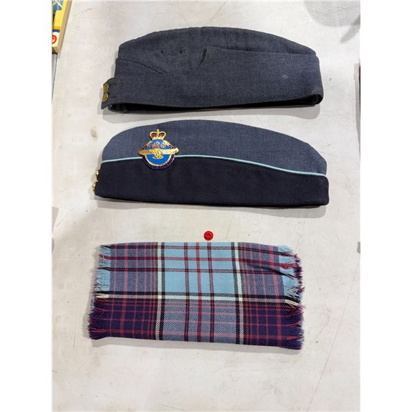Royal Canadian, Air Force, headgear, and scarf