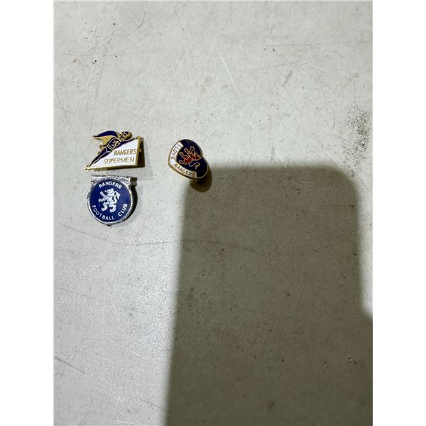 Rangers pins