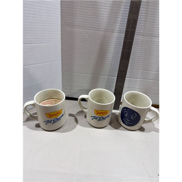 Vintage Denny's tell Dawn mugs