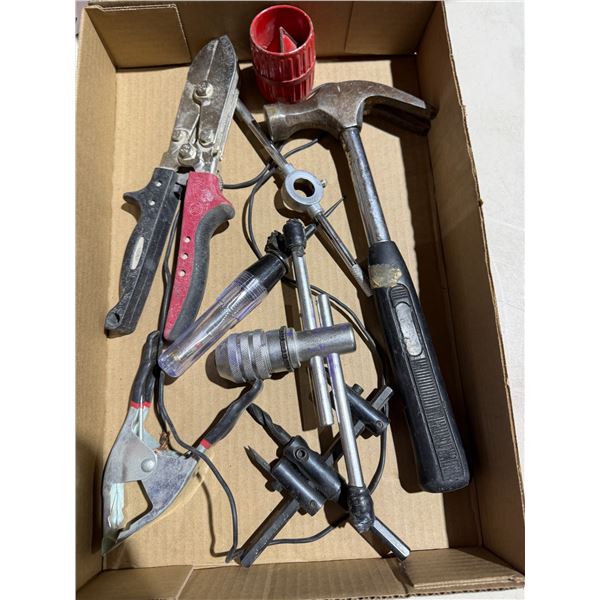 Assorted Tools hammer and another