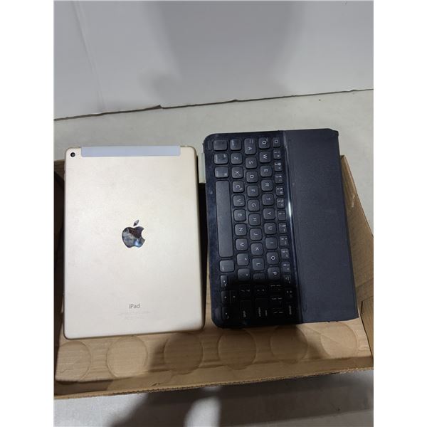 Apple, iPad untested  and a keyboard