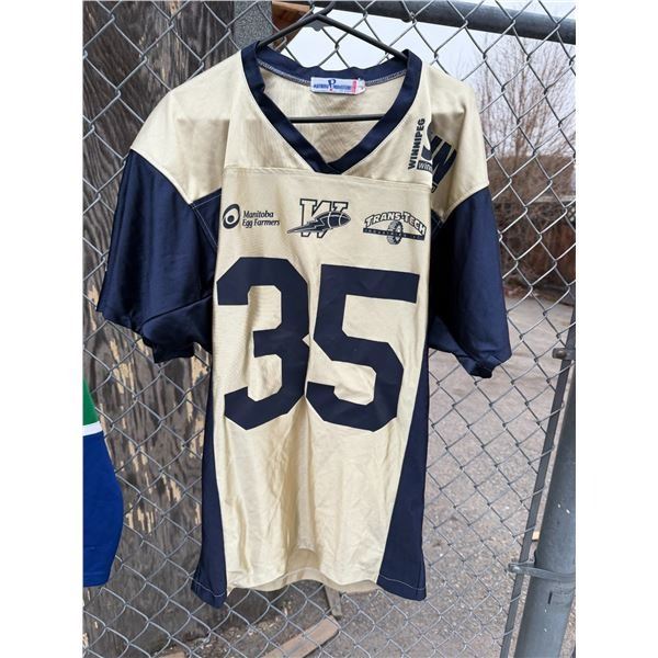 Football jersey size medium