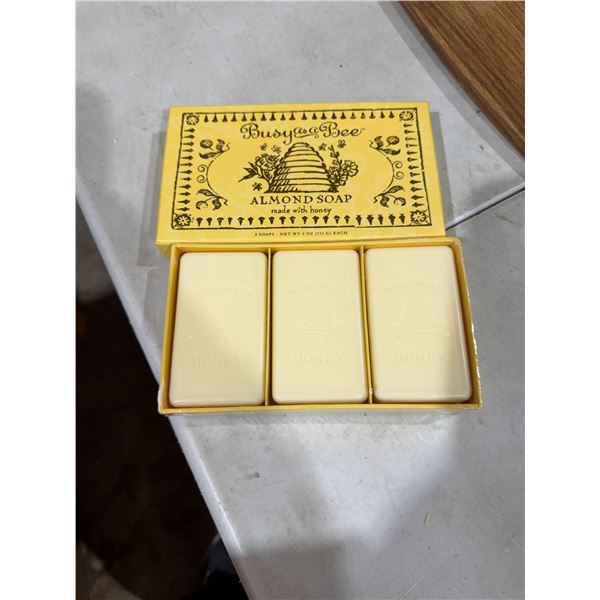 Busy as a bee almond soap made with honey new