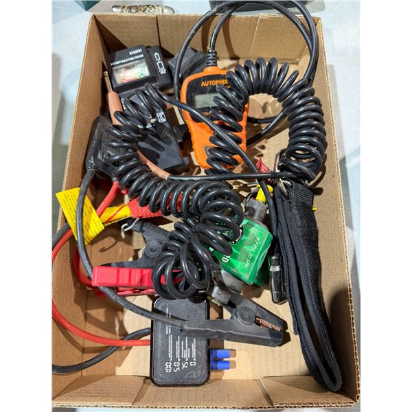 Battery bulb fuse, tester auto PHIX and other tools