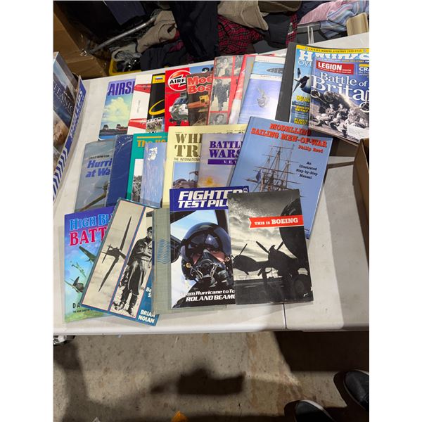 Aviation books and magazine