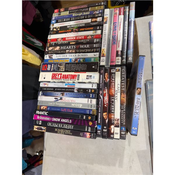 Assorted DVDs