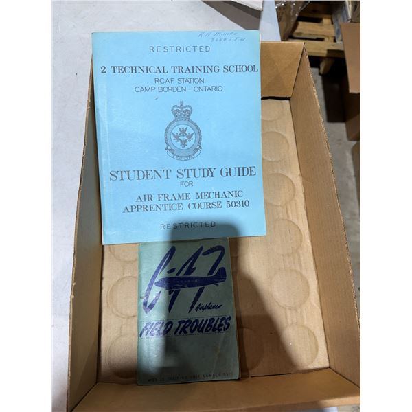 Technical training, school and field troubles books