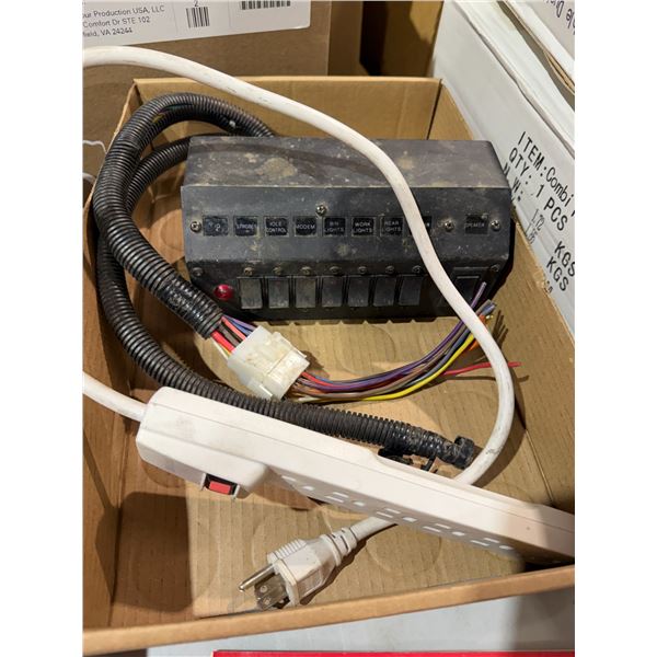 Control item and power bar