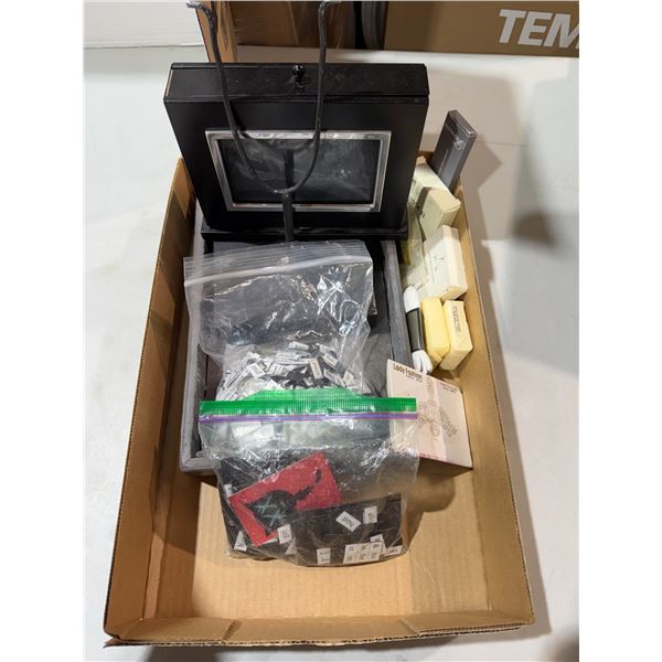 Magnetic letters and other items