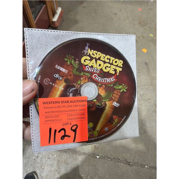 Inspector gadget saves Christmas DVD