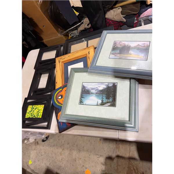Artwork and frame frames