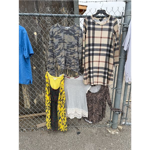 Ladies assorted clothing