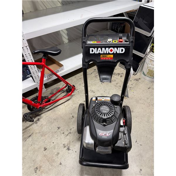 Honda GCV 160 2800 psi pressure washer. Motor runs well. Washer untested.
