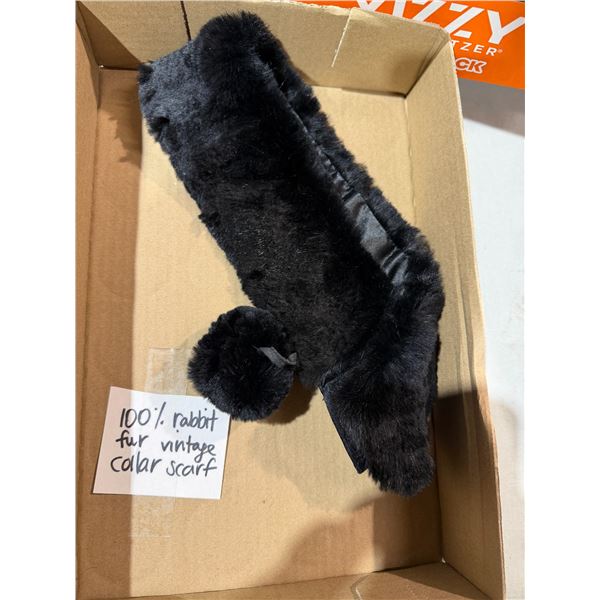 Rabbit for Vintage collar scarf