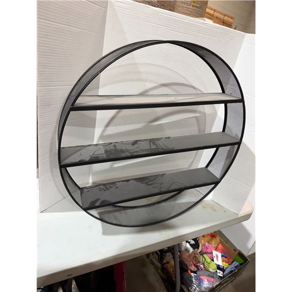 Wall shelf 24 inches round