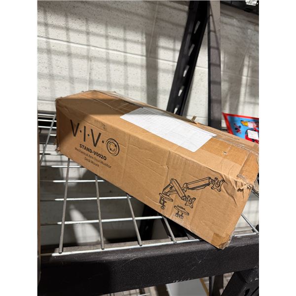 VIVO stand mechanical arm, dual monitor desk mount