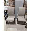 Image 3 : 4 patio chairs