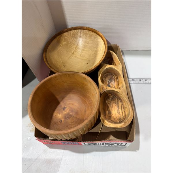 Wood bowls