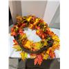 Image 1 : Fall wreath lights up