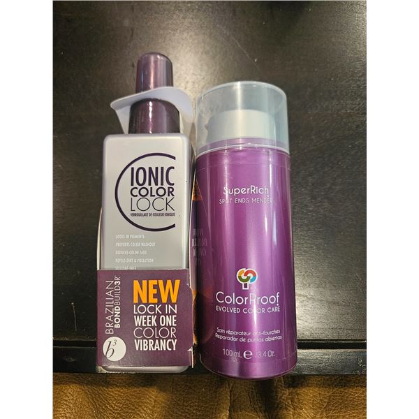 Iconic lock & Colorprof hair products