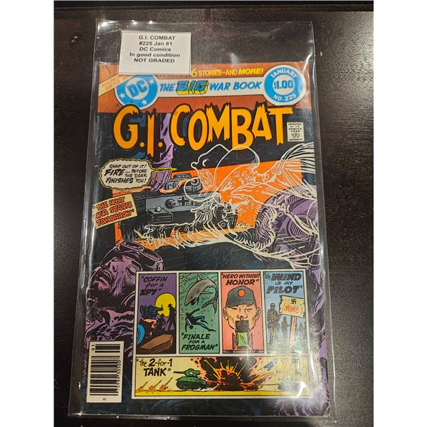 G.I Combat #225- Jan '81 DC Comic
