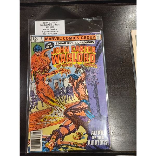 John Carter Warlord of MArs #03- 1979Comic