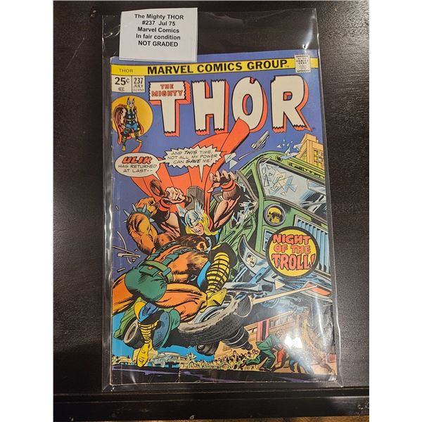 The Mighty Thor #237 July '75 Comic