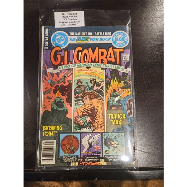 G.I Combat #223- Nov '80 DC Comic