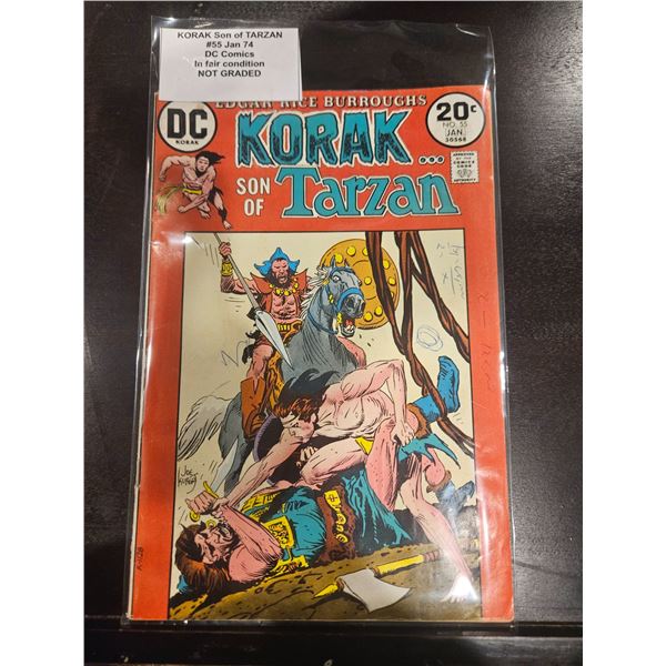 Korak Son of Tarzan #55 Jan '74 Comic