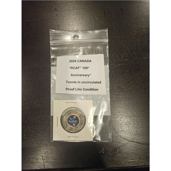 2024 Canada "RCAF 100th anniversay" toonie