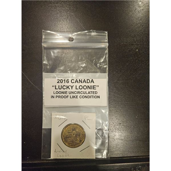 2016 Canada "Lucky Loonie"