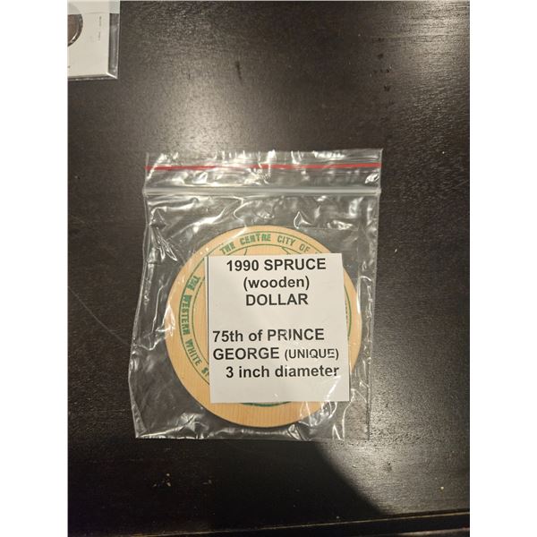 1990 Spruce dollar