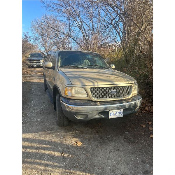 1999 ford f150 supercab consignor says   130,000kms on new motor and transmission