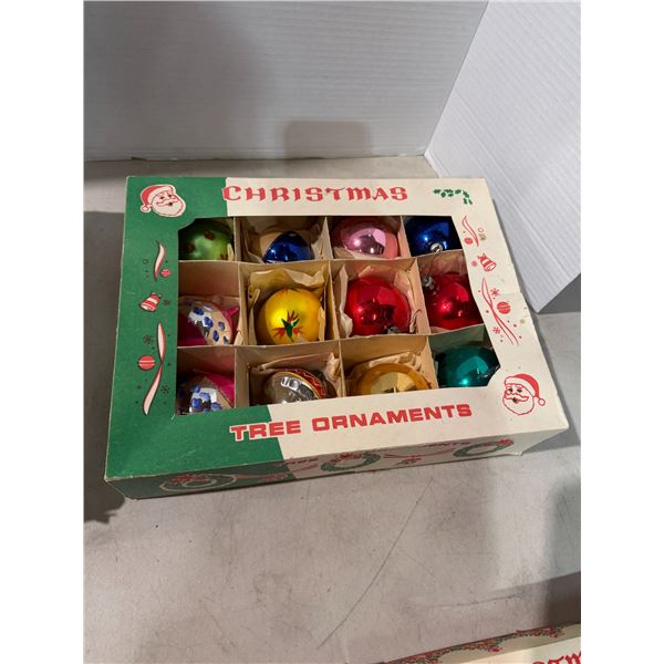 Vintage Christmas ornaments